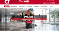 Desktop Screenshot of cayyolu-temizlik.com